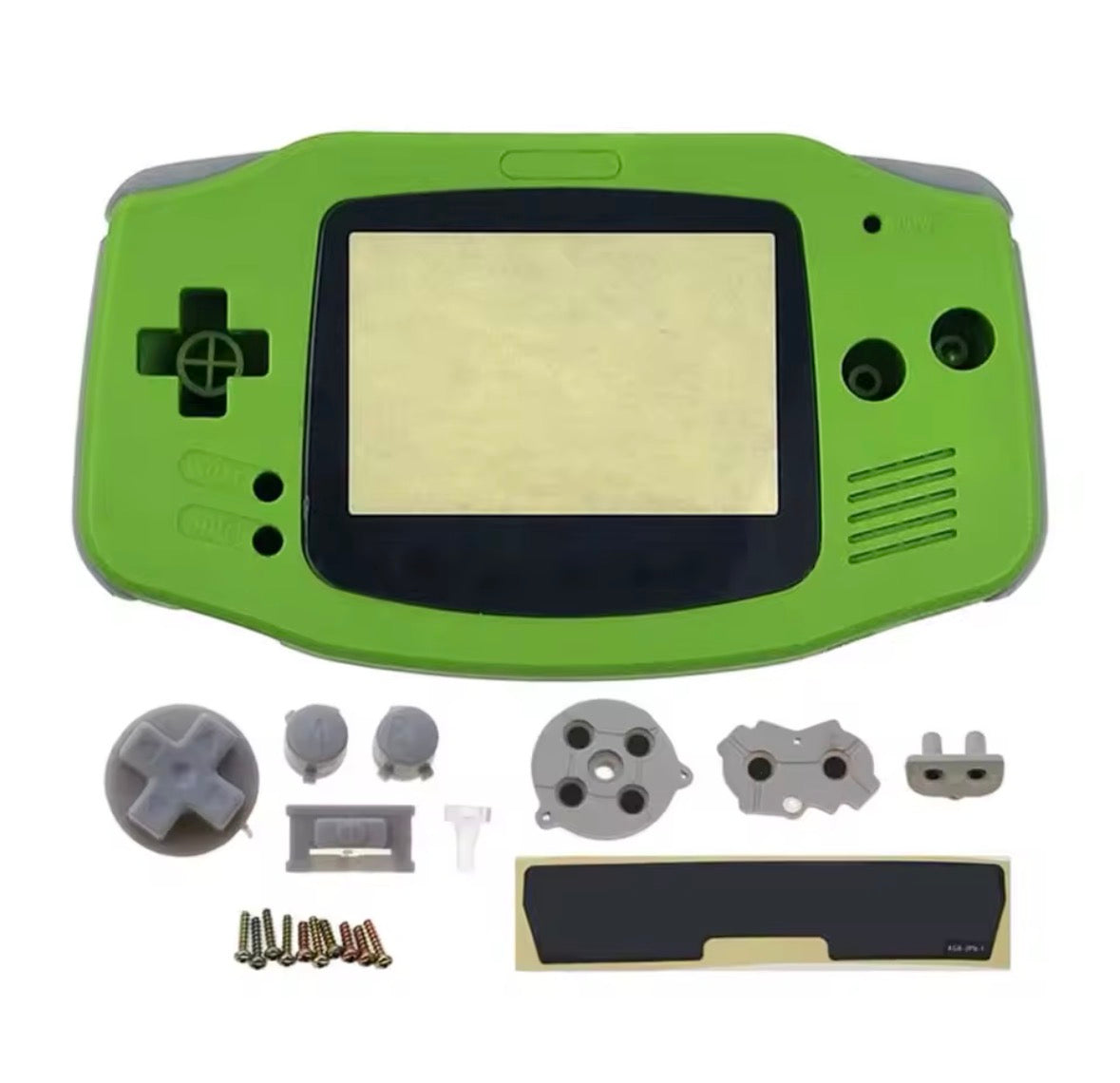 Game Boy Advance Body Shell Groen | Vervangende Behuizing voor GBA