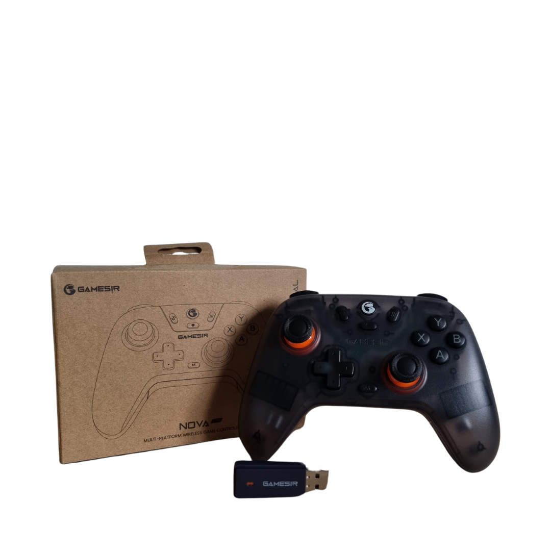 Gamesir T4 Nova Lite Zwart | Draadloze Bluetooth Game Controller | + Stofdichte Opbergkoffer | Geschikt voor: Android, iOS, PC, STEAM, Nintendo Switch