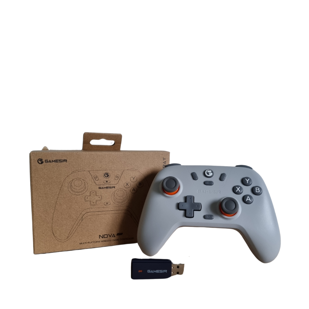Gamesir T4 Nova Lite Wit | Draadloze Bluetooth Game Controller | + Stofdichte Opbergkoffer | Geschikt voor: Android, iOS, PC, STEAM, Nintendo Switch