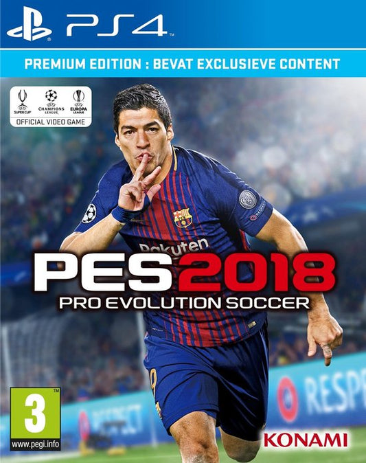 Pro Evolution Soccer 2018 (PES 2018) - PS4 Game