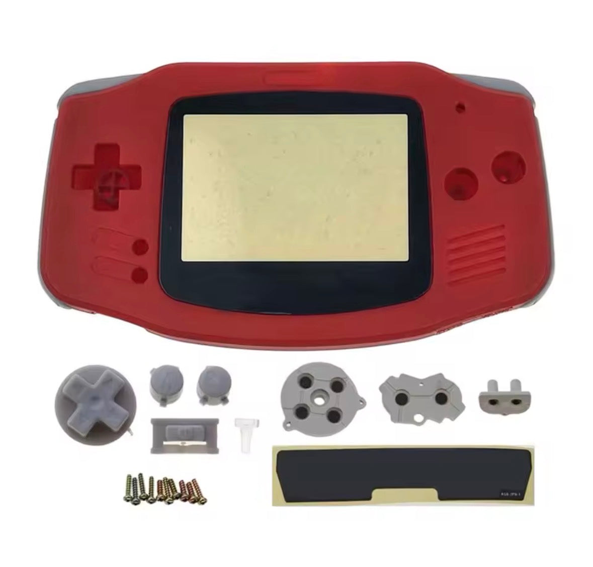 Game Boy Advance Body Shell Rood | Vervangende Behuizing voor GBA