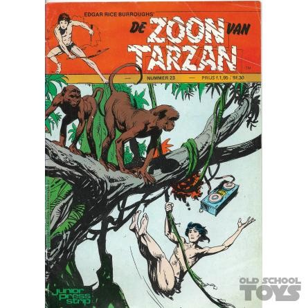 De Zoon Van Tarzan Nummer 23 (Junior Press)