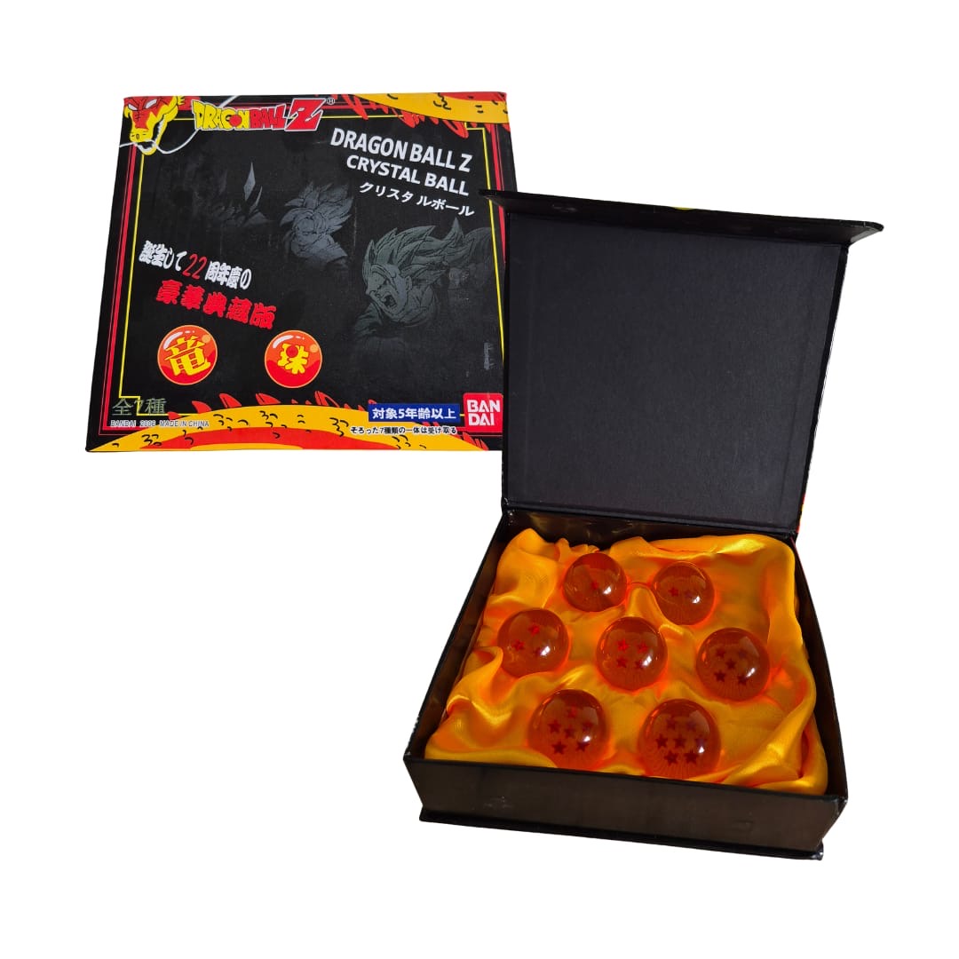 Dragon Balls Complete Set In Gift Box Met Alle 7 Glazen Ballen