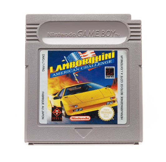 Lamborghini American Challenge - Nintendo GAME BOY