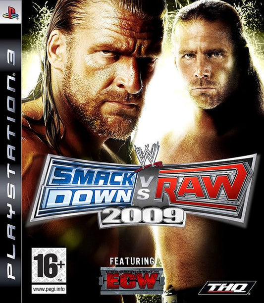 WWE Smackdown vs Raw 2009 - Platinum Edition - PS3 Game