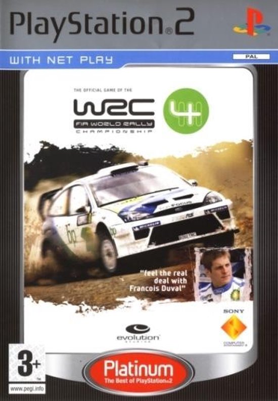 WRC 4 Platinum - PS2 Game