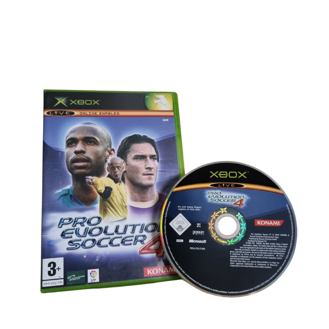 Pro Evolution Soccer 4 - Xbox Original Game