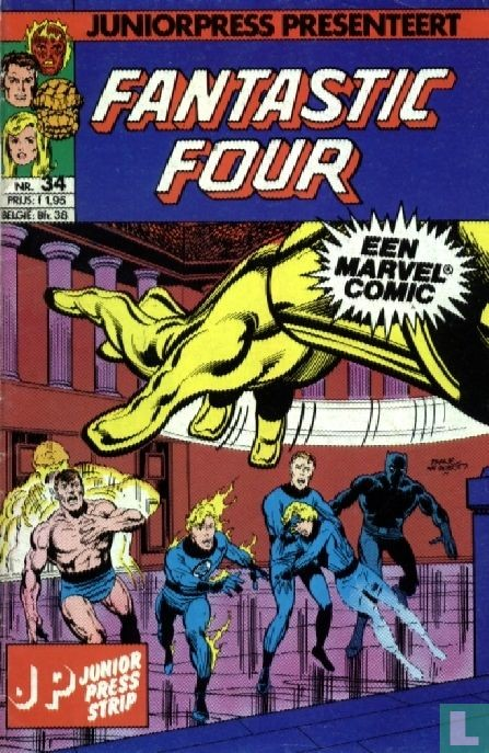 Fantastic Four Nummer 34 (Junior Press)