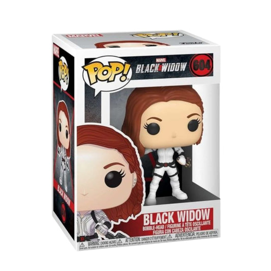 Funko Pop! Vinyl | Marvel Black Widow - Black Widow (White Suit) #604