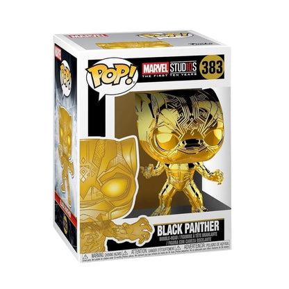 Funko Pop! Vinyl | Marvel Black Panther (Goud) 10 year Anniversary #383