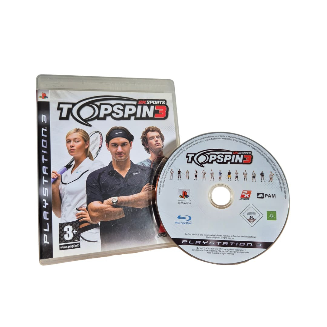 Top Spin 3 - PS3 Game