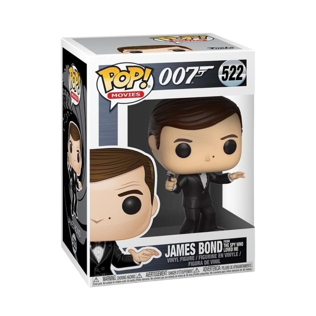 Funko Pop! Vinyl | James Bond 007 The Spy Who Loves Me | Roger Moore #522