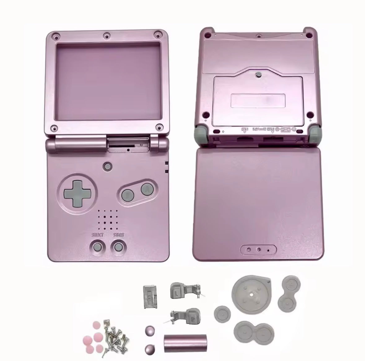 Game Boy Advance SP Body Shell Roze | Vervangende Behuizing voor GBA SP