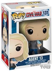Funko Pop! Vinyl | Marvel Agent 13 (Civil War) #131