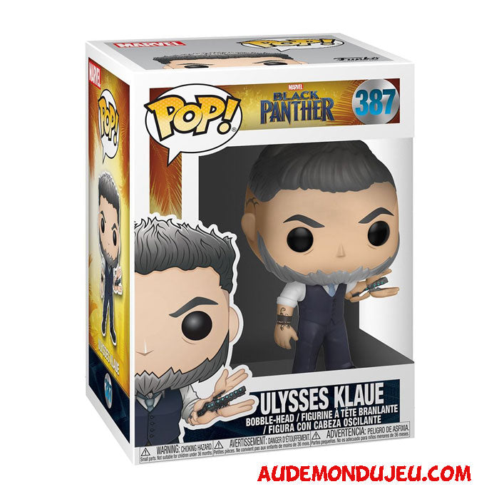 Funko Pop! Vinyl | Marvel Black Panther Ulysses Klaue #387