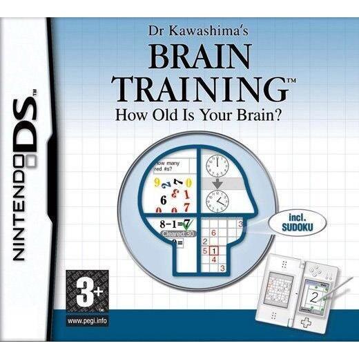 Dr. Kawashima's Brain Training - Nintendo DS Game