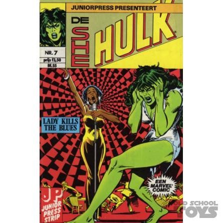 De She Hulk Nummer 7 (Junior Press)