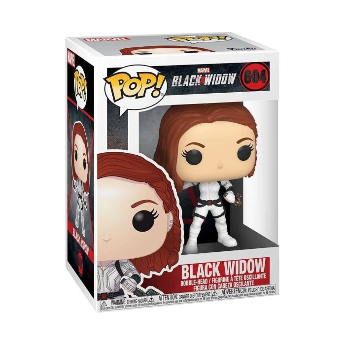 Funko Pop! Vinyl | Marvel Black Widow - Black Widow (White Suit) #604