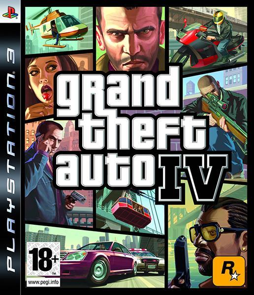Grand Theft Auto IV (GTA 4) - PS3 Game