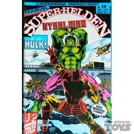 Marvel Super-Helden Nummer 14 Staalman En De Hulk (Junior Press)