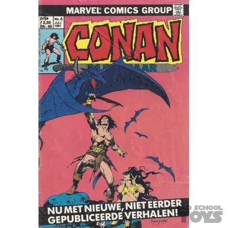 Conan De Barbaar Nummer 6 (Marvel)