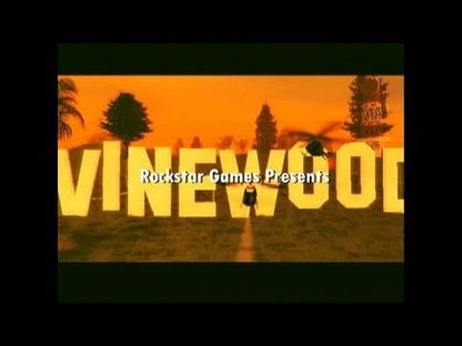 Grand Theft Auto: San Andreas - PS2 Game