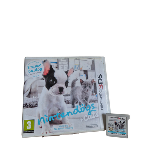 Nintendogs + Cats Bulldog - Nintendo 3DS Game