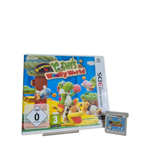 Poochy & Yoshi's Woolly World - Nintendo 3DS Game