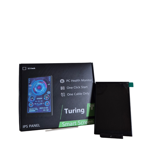 Pc Health Monitor | Turning OC Smart Screen | 3,5 Inch | Systeemmonitor voor Desktop | Statistieken en Temperatuurweergave – Inbouwbaar | IPS Display