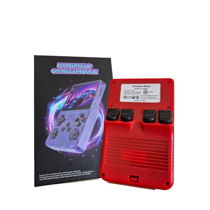 R36S 64GB Opslag | Retro Handheld Console | WIFI | Linux Systeem | Rood